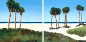 ChinnisJ- Beach-Landscape-diptych